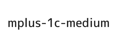 M+ 1c medium