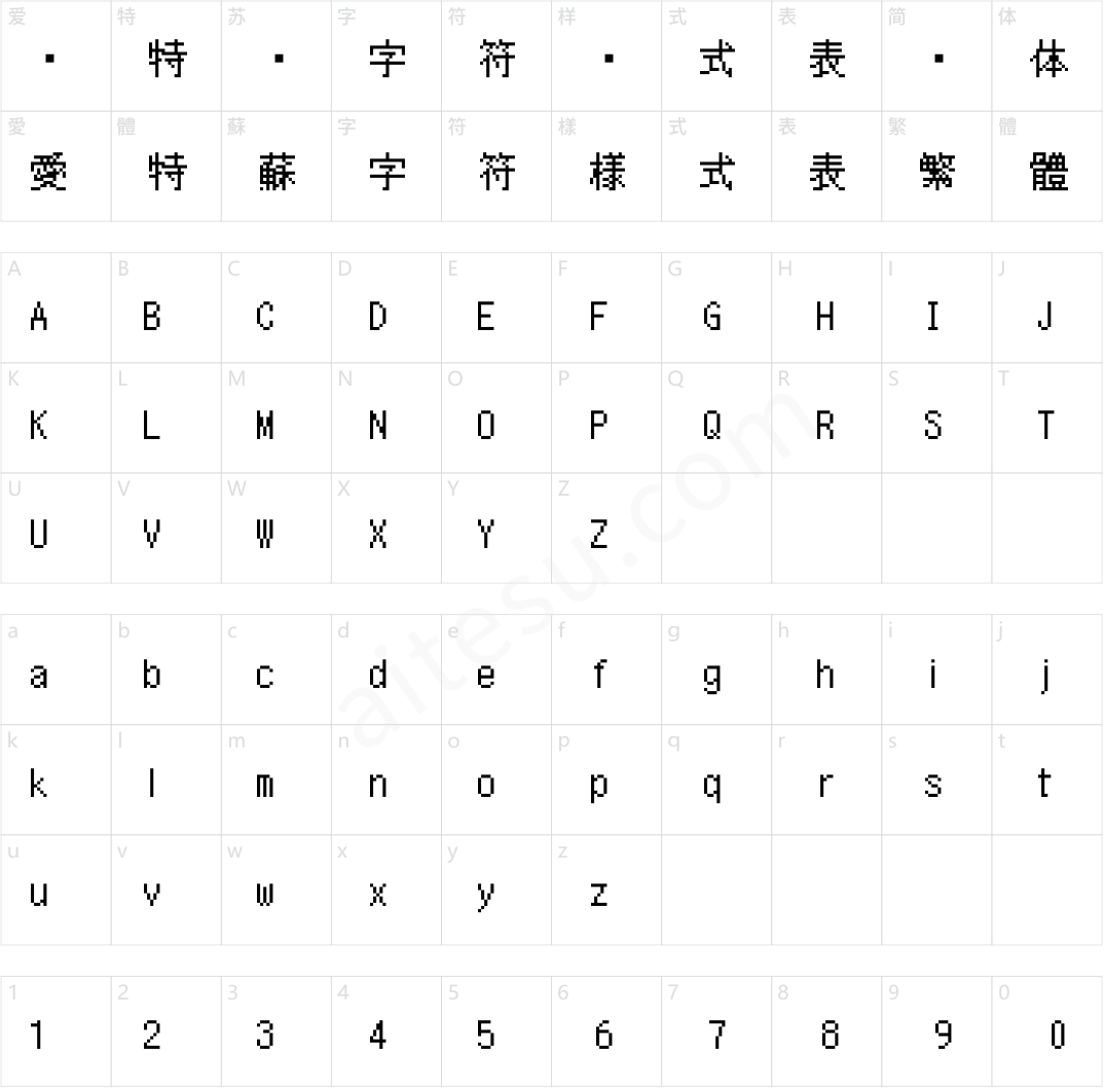 JFドット東雲ゴシック12