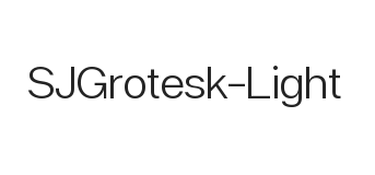 SJGrotesk Light