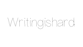 Writingishard