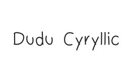 Dudu Cyryllic
