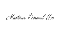 Masterics Personal Use