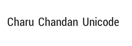 Charu Chandan Unicode