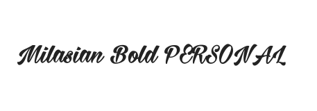 Milasian Bold PERSONAL